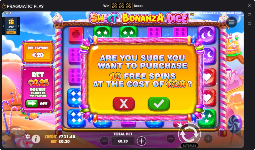 bonus buy slot feature